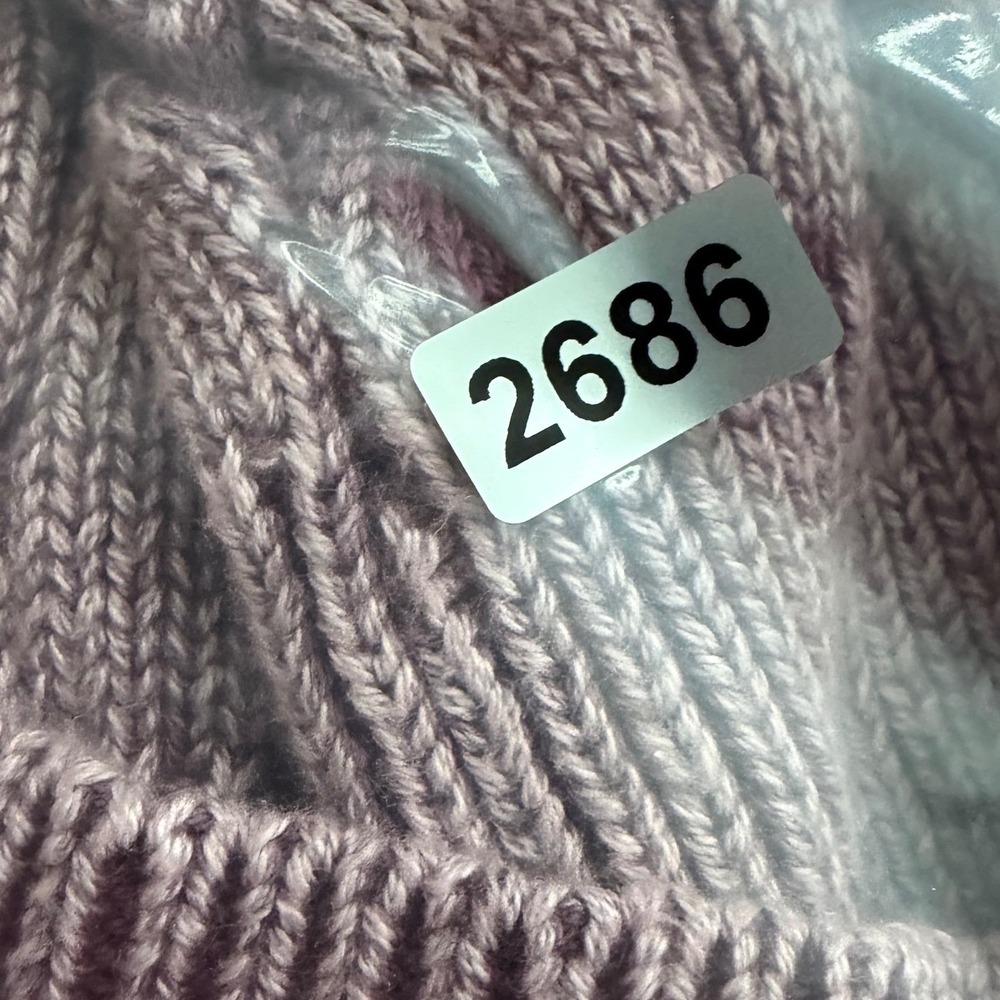 Arizona Cable Knit Sweater Womens S Mauve Purple Cotton Fisherman Preppy NWT - Picture 10 of 10